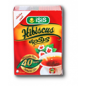 ISIS HIBISCUS TEA 100% NATURAL 12 FILTER BAGS